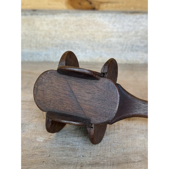 Vintage Rare Find Wooden Baby Rattle Toy  Very Cool Collectible And Decor Item - Picture 2 of 11